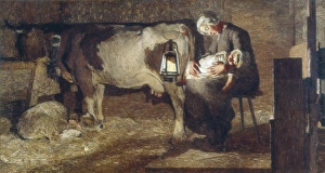Agrarian Gallery: SEGANTINI, Giovanni Battista (1858-1899). Two mothers