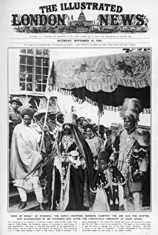 Crowned Gallery: Selassie Crowned / 1930