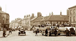 Selby Prints: Selby Market Place early 1900's