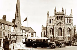 Selby Market Place early 1900's