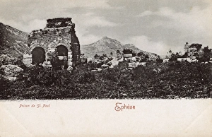 Images Dated 16th December 2011: Selcuk - Road between the Gymansium and the Theatre