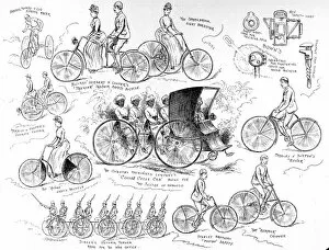 1888 Collection: A Selection of Bicycles, 1888