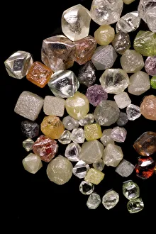 Crystal Collection: Selection of diamond crystals