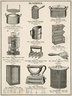 Kettles Prints: A selection of kitchen sundries