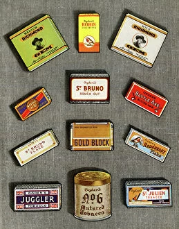 Packet Collection: Selection of Ogden's Tobacco Packets, Packaging and Tins