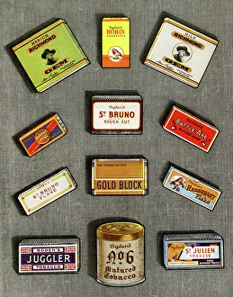 Richmond Prints: Selection of Ogden's Tobacco Packets, Packaging and Tins