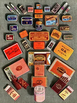 Selection of Wills Tobacco and Cigar Packets