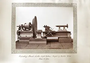 Lathe Prints: Self-acting break lathe, light pattern