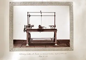 Self-acting lathe