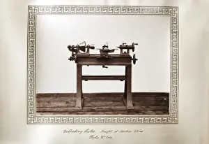 Self-acting lathe