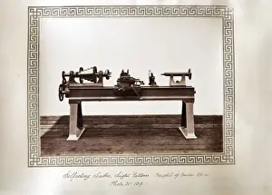 Self-acting lathe