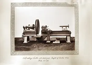 Lathe Prints: Self-acting lathe with fixed gap
