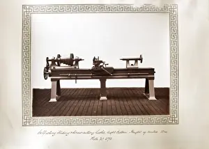 Self-acting sliding and screw-cutting lathe