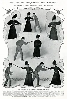Defense Prints: Self-defense guidance for females 1908