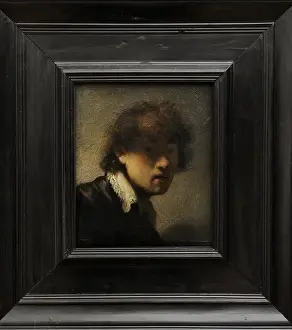 Self-portrait, 1628-1629, by Rembrandt Harmenszoon van Rijn