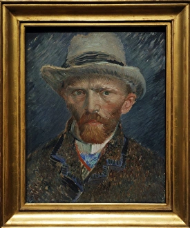 Images Dated 12th September 2013: Self-portrait, 1887, by Vincent van Gogh (1853-1890)