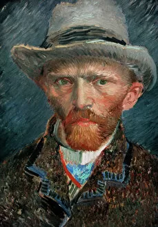 Images Dated 12th September 2013: Self-portrait, 1887, by Vincent van Gogh (1853-1890)