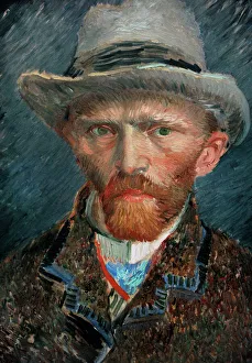 Images Dated 12th September 2013: Self-portrait, 1887, by Vincent van Gogh (1853-1890)