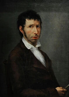 Ramon Collection: Self-portrait, circa 1790, by Ramon Bayeu y Subias