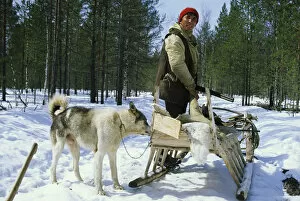 Selkup hunter, North Siberia, Russia (Northern minority)