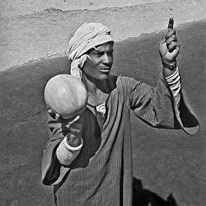 Seller of melons, Egypt
