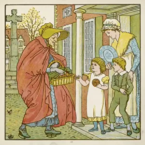 Maidservant Prints: Selling Hot Cross Buns