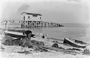 Slipway Prints: Selsey Bill Lifeboat Slipway