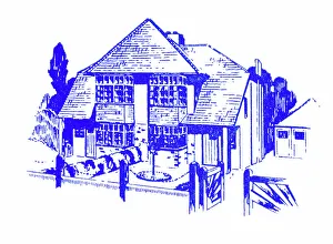 Semi Prints: Semi-detached houses