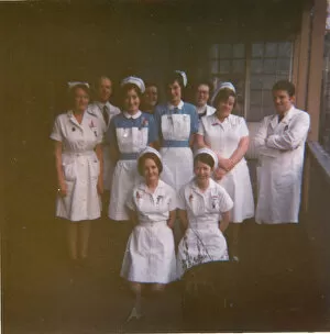 Images Dated 19th October 2017: Semi-formal group of nurses and possibly doctors