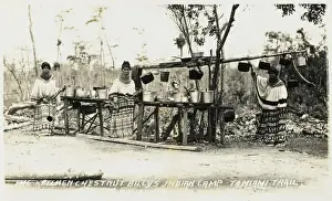 Cook Prints: Seminole Indians - USA, Florida, Everglades