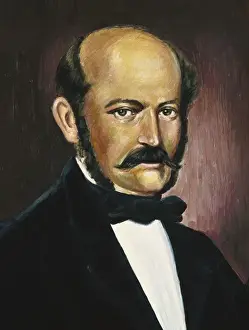 Infectious Prints: SEMMELWEISS, Ignaz (1816 - 1865). Hungarian doctor
