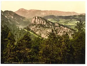 Styria Prints: Semmering Railway, Bolleros Road and Rax Alp (i. e. Raxalpe)