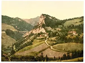 Semmering Railway, Breitenstein, Styria, Austro-Hungary