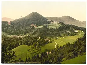 Styria Prints: Semmering Railway, Hotel at Semmering, Styria, Austro-Hungar