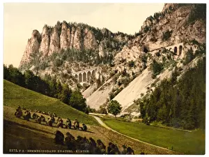 Styria Prints: Semmering Railway to Krausel Krause (i. e. Krauselklause), S