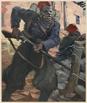 Senegal Soldier