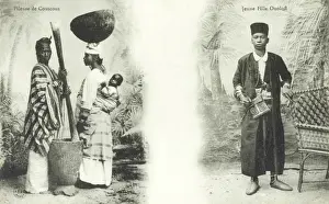Pestle Prints: Senegal, West Africa - preparing couscous