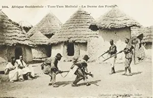 Senegal Prints: Senegal - West Africa - Tam Tam Malinke - Dancers