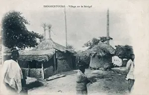 Senegalese Prints: Senegalese Village