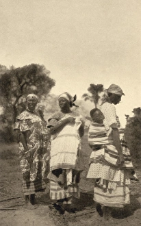 Senegalese Gallery: Three Senegalese women in Dakar