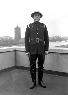Senior Prints: Senior fire officer Lucas, at LFB HQ, Lambeth SE1