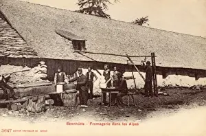 Rounds Prints: Sennhutte - Switzerland - A Cheese Factory