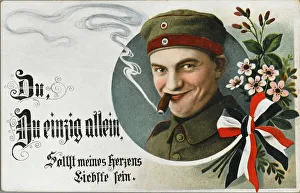 Wrapped Collection: Sentimental German wartime postcard