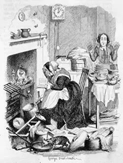 Kitchenmaids Prints: SENTIMENTAL NOVEL READER