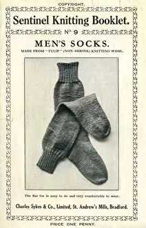 Knit Gallery: Sentinel knitting booklet, socks, WW1