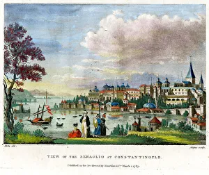 Seraglio Prints: Seraglio, Constantinople