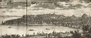 Ayasofya Prints: Seraglio Hill from Galata - Istanbul, Turkey