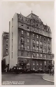 Belgrade Prints: Serbia - Palace Hotel, Belgrade