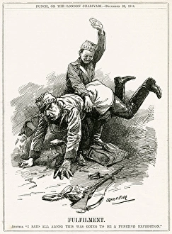 Images Dated 14th September 2017: Serbia spanks Austria 1914