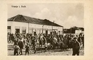 Administrative Prints: Serbia - Vranje - Street Scene